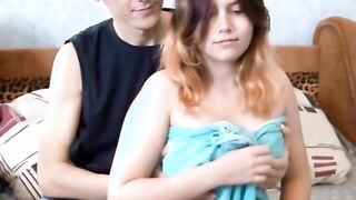 Turned On stepsister getting shafted inside the doggy position