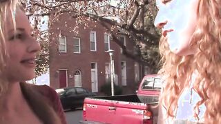 Red Bj babe Teaches Her 18 year old Yo Friend How She Squirts When She Cums