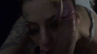 Freaky ... woke my BF at 4;00am , super horny with my ass , throat and tight pussy