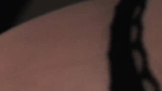 Stunning petite chick fucks her tight asshole with a humongous sex toy