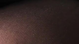 Stunning petite chick fucks her tight asshole with a humongous sex toy