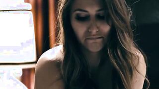 Teens lesbo coerced inside a 3-way with her GFs stepdad
