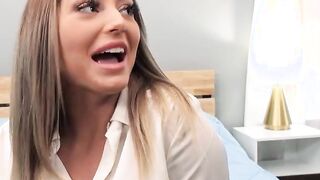 PropertySex Blonde Real Estate Agent with Gigantic Natural Titted makes Sex Movie