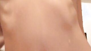 Petite Chick dancing and masturbates up close