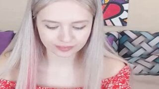Skinny Blonde Babe Got Her First Wild Real Orgasm