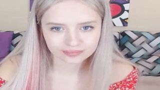 Skinny Blonde Babe Got Her First Wild Real Orgasm
