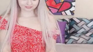 Skinny Blonde Babe Got Her First Wild Real Orgasm