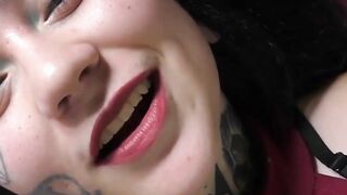 TU VENGANZA goddess Inked Latina Evana Marin Fucks Hard On