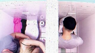LETSDOEIT - Hot Lovita Fate Rides Dick On Hostel Wc