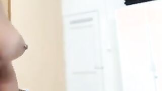 Hot Thick Ebony having fun with Toys on webcam