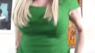 MILF stepmom Pristine Edge hungry for stepsons big cock