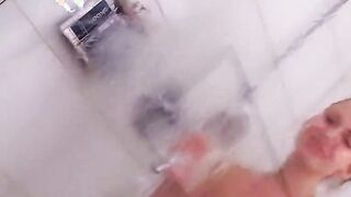 Shake The Snake - Red Head Babe Have Shower Masturbation