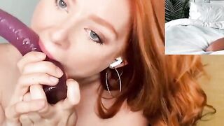 (Lacy Lennon, Emma Hix) Use Their Finger Plowed Gigantic Sex Toys To Pleasure Themselves