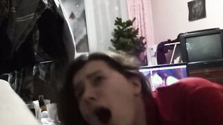 Super Sexy stepsister takes a amazingly Cutie deep pounding