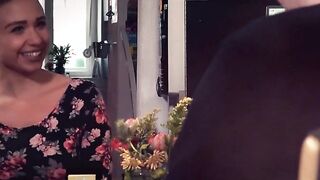HORNYHOSTEL - GABI GOLD LONG BREASTS GERMAN WOMEN RIDES long ebony penis AT THE HOTEL