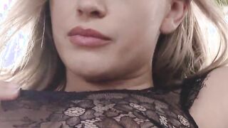 Bae blonde milf with gigantic melons banged! hard - milf