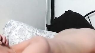 Petite Babe loves riding her dildo