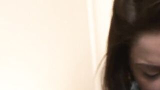 Horny 18 year old tries a long african penis for once