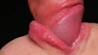CLOSE UP best Milking BLOWJOB in your LI
