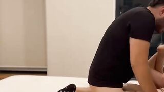 COLLEGE Student Wakes up to have Passionate Sex