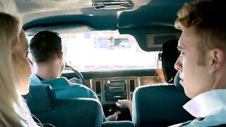 Beauty Blonde Chloe Couture Fucks Step Guy In Back Seat