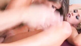 ANAL THREE-WAY FFM with Beauty british babes