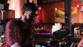 Gigantic cocked bartender fucks a babe african women