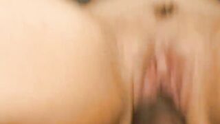 see this mixed oriental swallow stretch3x huge ebony dick in mouth n pussy