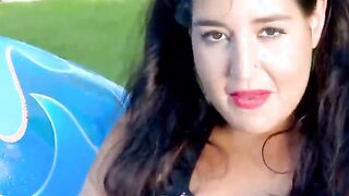 exposedlatinas - Latina dark hair plowed in the booty outside