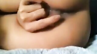 Naughty 19yo Stepsister fingering herself