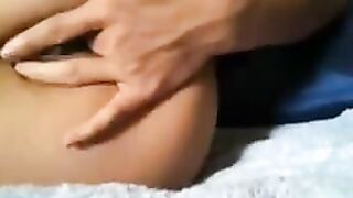 Naughty 19yo Stepsister fingering herself