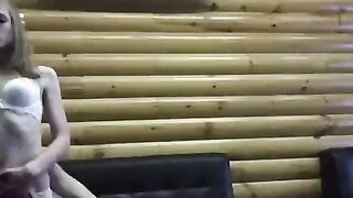 Cryptobillionaire skinny guy fucking the waittress