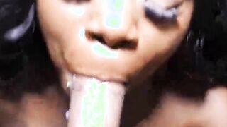 crazy oral sex game mrsfeedme slobs on long african cock