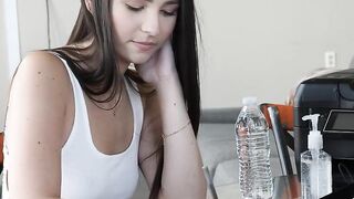 PASSION-HD Turned On Assistant Caught Masturbating