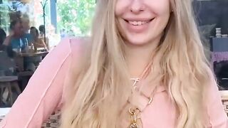 PUBLIC RISKY SEX SHOWING PUSSY IN THE TR