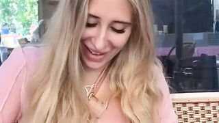PUBLIC RISKY SEX SHOWING PUSSY IN THE TR