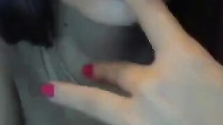 Hot Petite Teen fingering her wet pussy