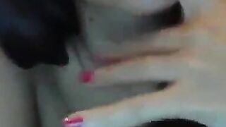 Hot Petite Teen fingering her wet pussy