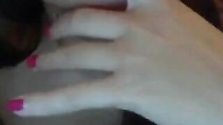 Hot Petite Teen fingering her wet pussy