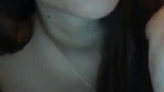 Hot Petite Teen fingering her wet pussy