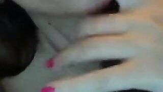 Hot Petite Teen fingering her wet pussy