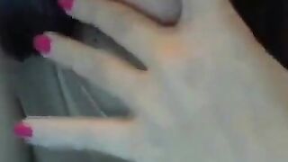 Hot Petite Teen fingering her wet pussy