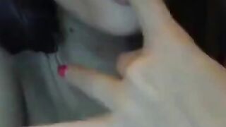 Hot Petite Teen fingering her wet pussy