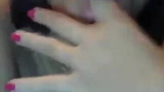 Hot Petite Teen fingering her wet pussy