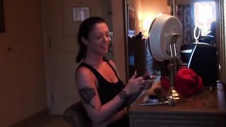 Dark haired hot loves being dicked hard