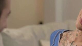 TS beauty Gracie Jane analed by bffs husband