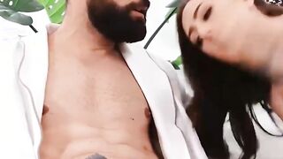 Hot Vulgar sexy (Kendra Cole) Getting Both Of Her Holes Filled With