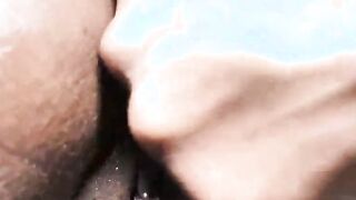 twerk that butt swallow that big black dick kim ocean thick gigantic butt newbie