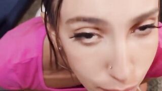 Kinky (Angelica Cruz) Has Her Butt Fuck By Her Step Fathers Gigantic