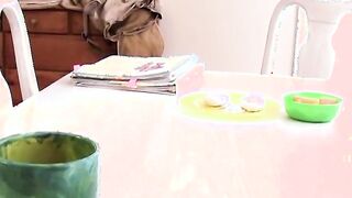 Innocent Step Daughter Nickey Huntsman Needs Stepdaddy To Practice Her Sucking Off Talent